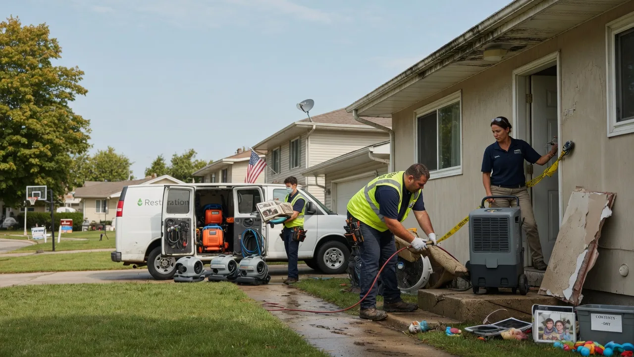 Water Damage Restoration in Montandon, PA near me